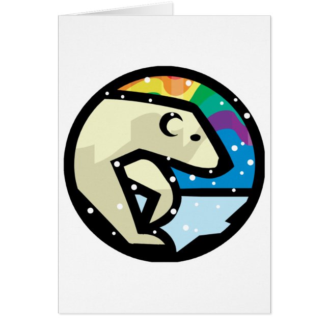conception de cercle d'ours polaire (Devant)