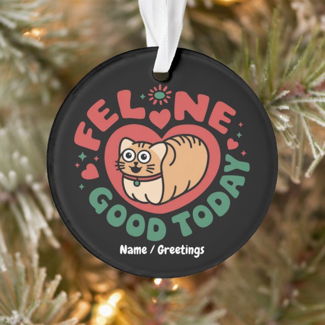 Conception de chat fantaisiste bonne aujourd'hui  (Arbre)