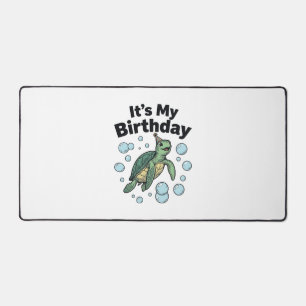 Conception de chemise d'anniversaire de tortue mar