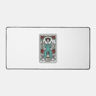 Conception de chemise de carte de tarot d'infirmiè