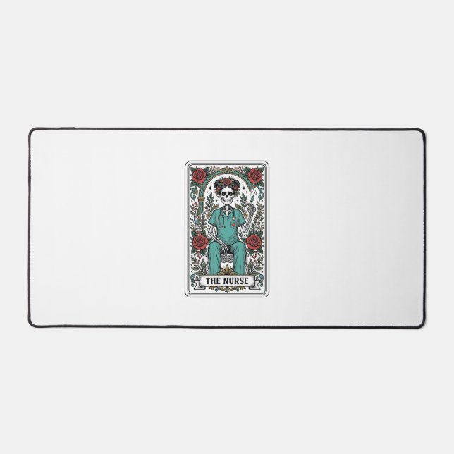 Conception de chemise de carte de tarot d'infirmiè (Recto)