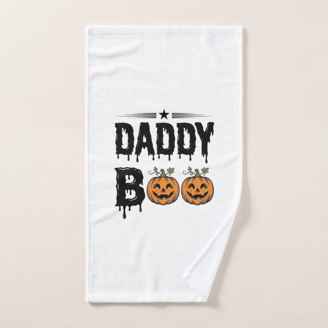 Conception de chemise de citrouille Halloween vint (Serviette à main)