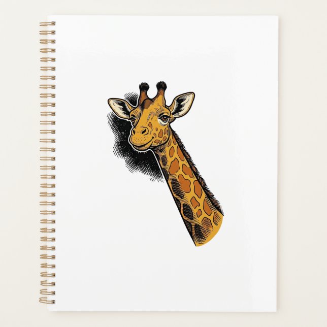 Conception de chemise de girafe mignonne gravée vi (Devant)