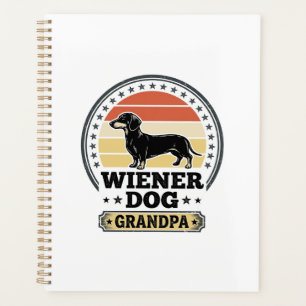 Conception de chemise de grand-père de dachshund d