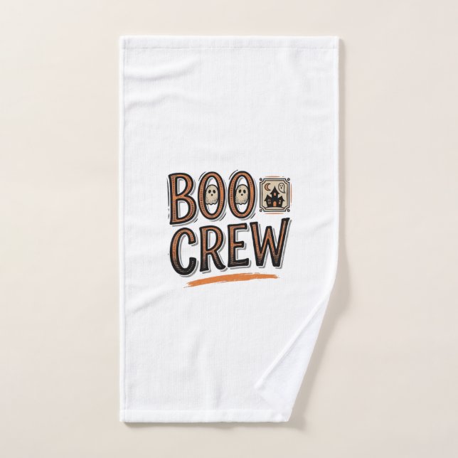 Conception de chemise de gravure Halloween vintage (Serviette à main)