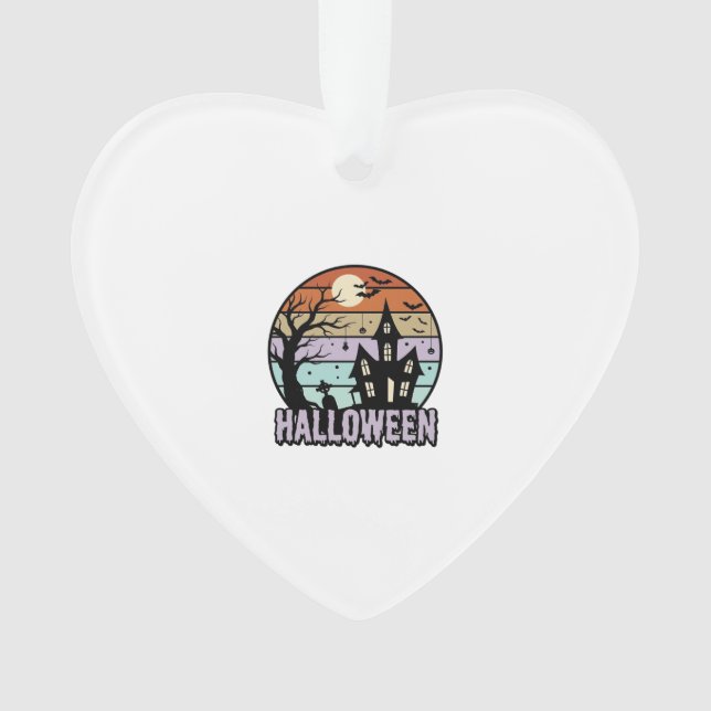 Conception de chemise de maison hantée Halloween v (devant)