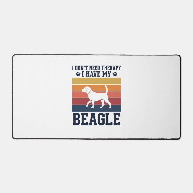 Conception de chemise de thérapie pour chien Beagl (Recto)