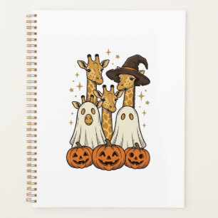 Conception de chemise fantôme de girafe de Hallowe