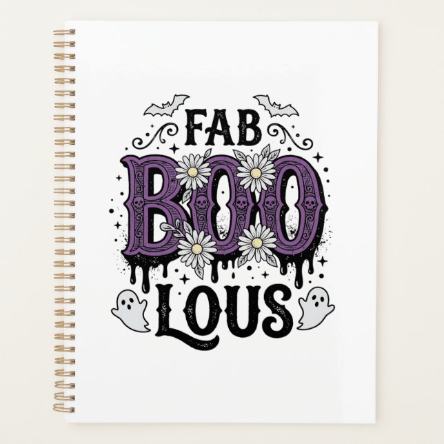 Conception de chemise fantôme vintage Fabulous Boo (Devant)