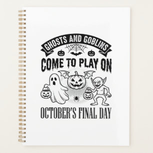 Conception de chemise Halloween fantômes et lutins