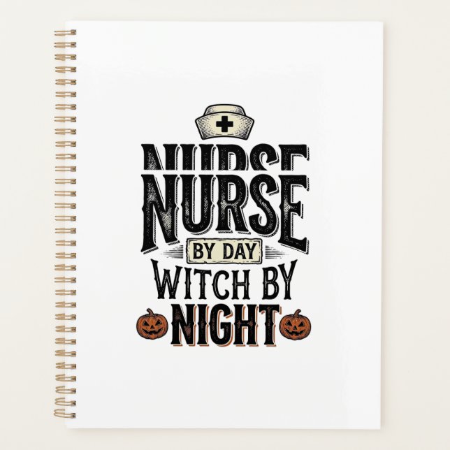 Conception de chemise Halloween Sorcière de nuit I (Devant)
