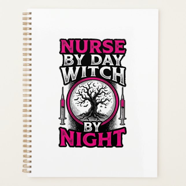 Conception de chemise Halloween Sorcière de nuit I (Devant)
