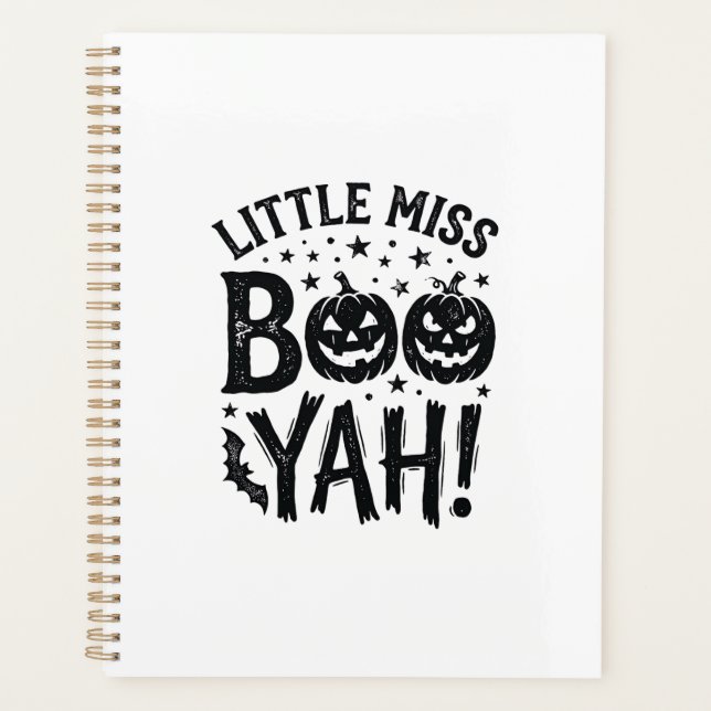 Conception de chemise Halloween vintage Little Mis (Devant)