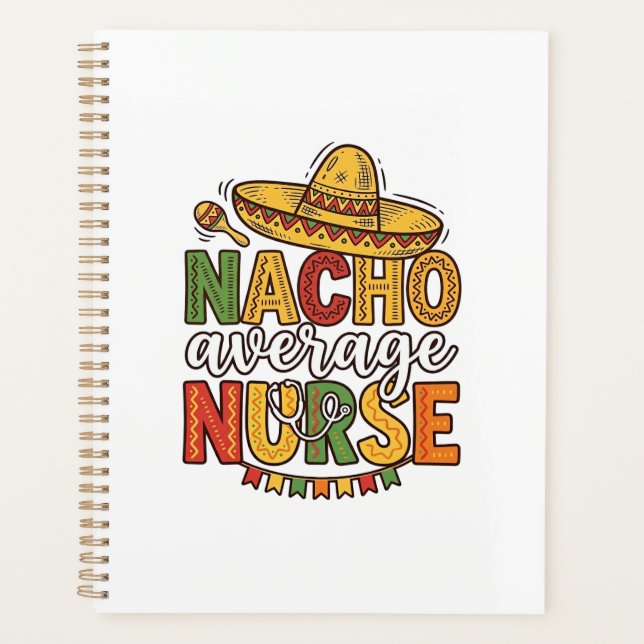 Conception de chemise Nacho Average Nurse Cinco De (Devant)