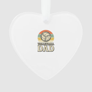 Conception de chemise rétro pour papa de volley-ba