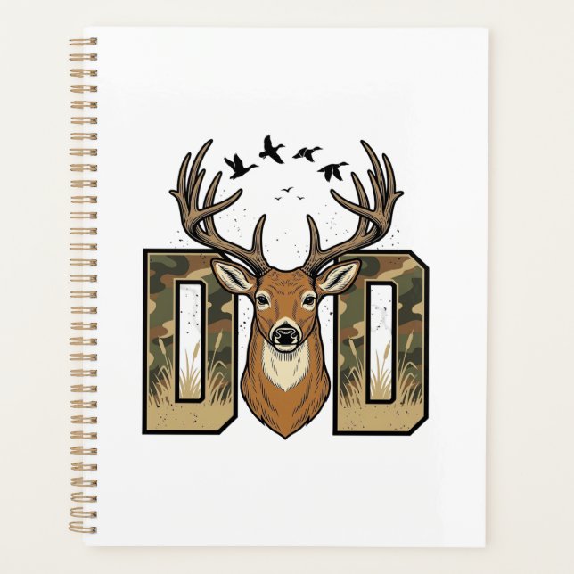 Conception de chemise vectorielle Camo Buck pour l (Devant)