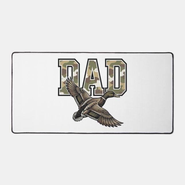 Conception de chemise vectorielle Camo Papa Canard (Recto)