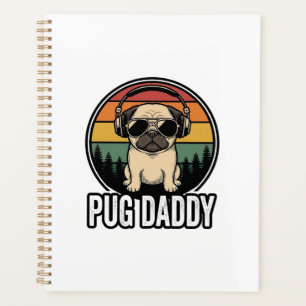 Conception de chemise vectorielle pour chien Pug D