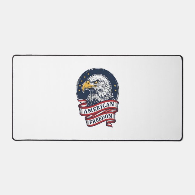 Conception de chemise vectorielle ruban patriotiqu (Recto)