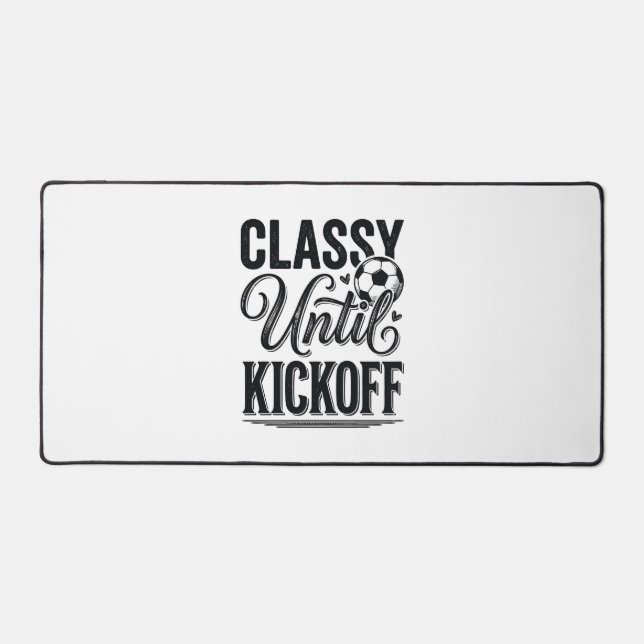 Conception de chemise vintage de football Classy U (Recto)