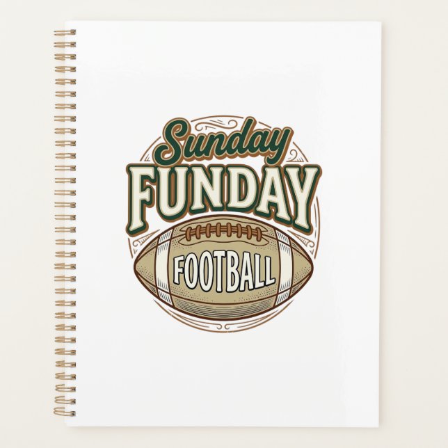 Conception de chemise vintage de football Sunday F (Devant)