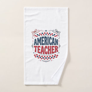 Conception de chemise vintage patriotique pour ens