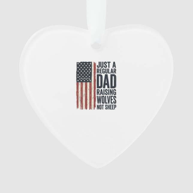 Conception de chemise vintage patriotique pour pap (devant)
