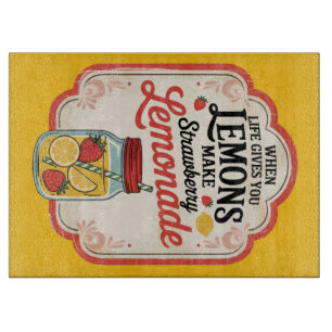 Conception de citron Planche à découper
