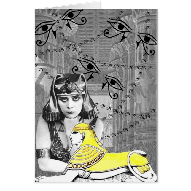 Conception de collage de Theda Bara (Devant)