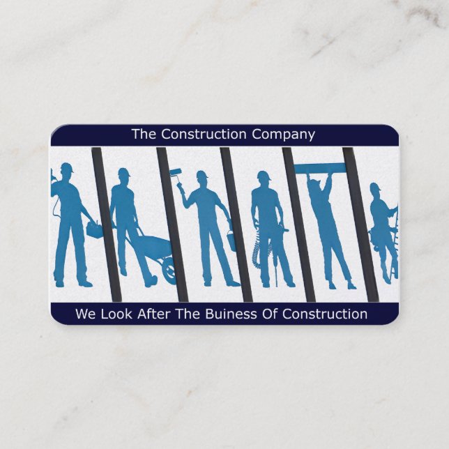 Conception de construction pour Carte de visite (Devant)