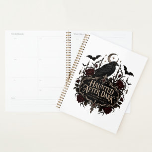 Conception de corbeau gothique Halloween Haunted A