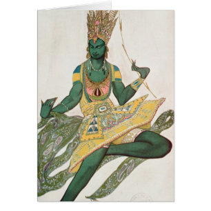 Conception de costume pour Nijinsky comme 'God