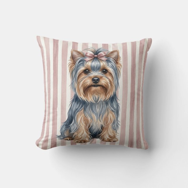 Conception de Coussin de Yorkshire Terrier (Recto)