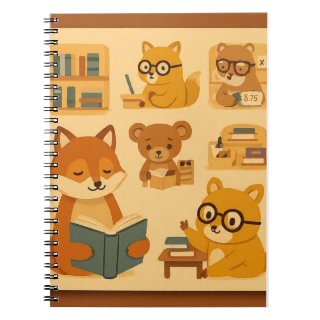 Conception de couverture de cahier scolaire avec d (Devant)