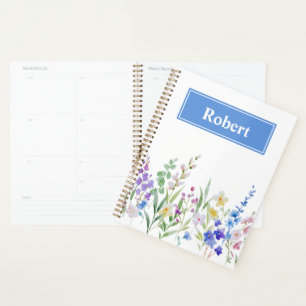 Conception de couverture de planner personnalisée