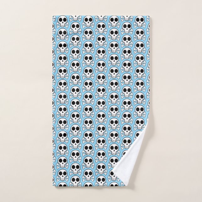 Conception de crâne de pirate (Serviette à main)