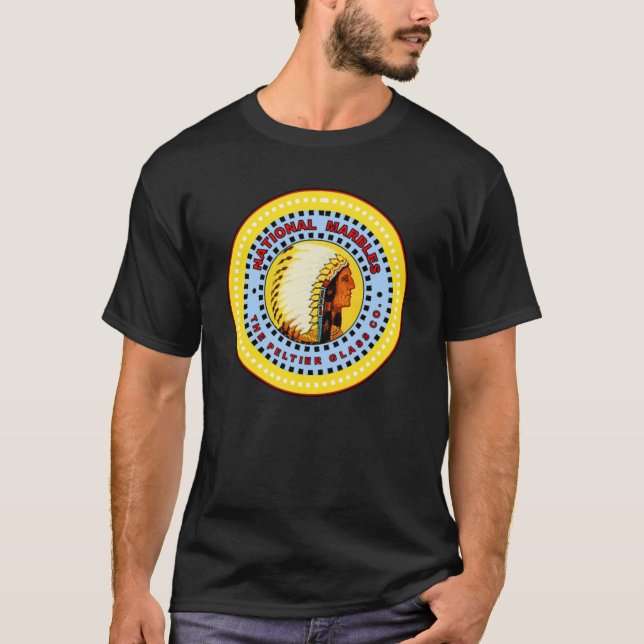 Conception de devant de T-Shirt Peltier Marbles (Devant)