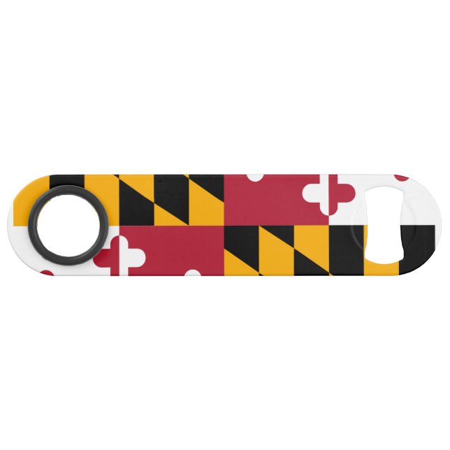 Conception de drapeau d'état du Maryland (Devant (Horizontal))