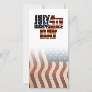 Conception de drapeau patriotique du 4 juillet