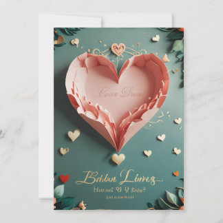 Conception de faire-part de mariage et d'annonces