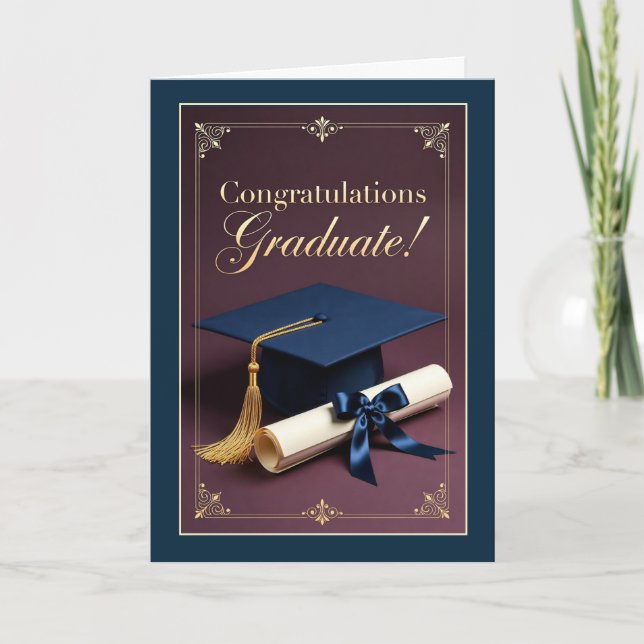 Conception de faire-part de remise de diplômes élé (Devant)