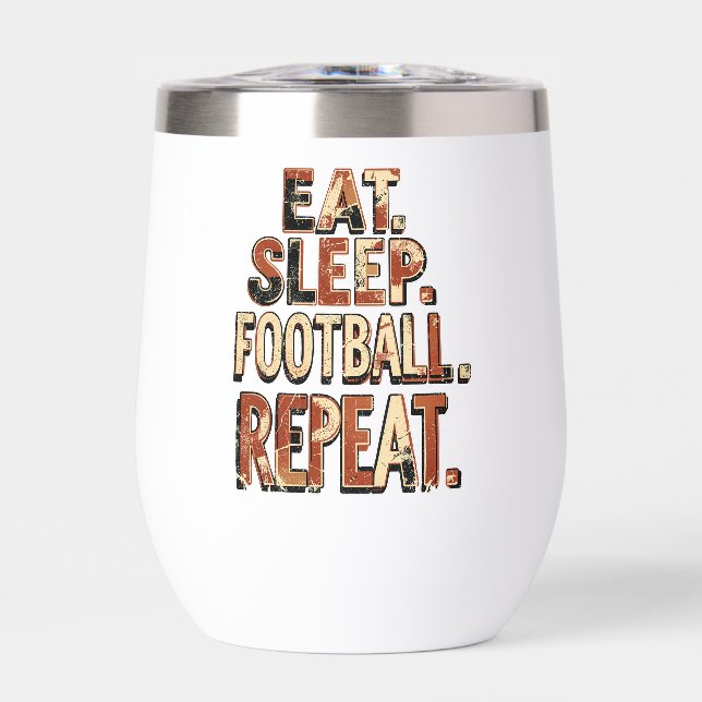 Conception de fan de football vintage | Graphique  (Avant)