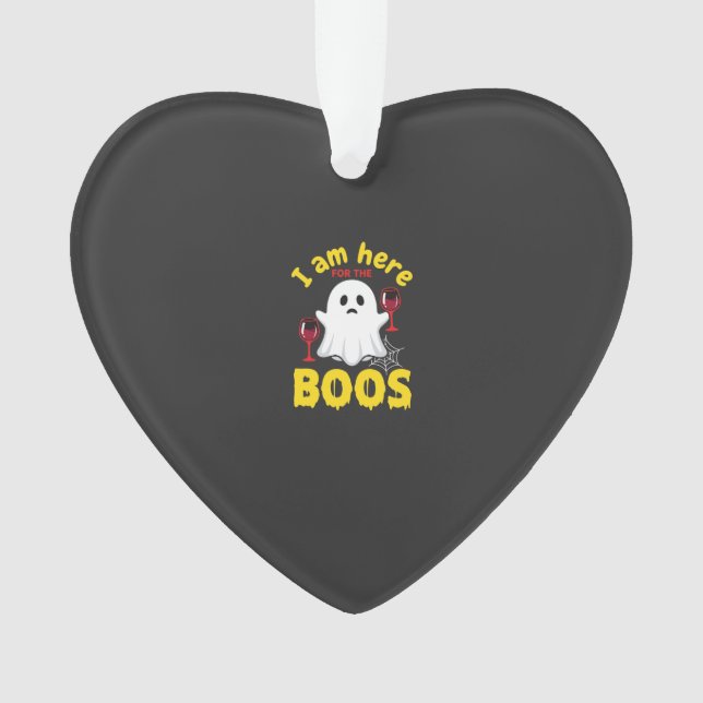 Conception de fantôme de vin d'Halloween Boos (devant)