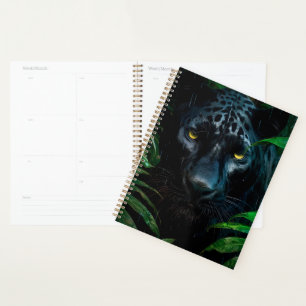 Conception de faune de jungle de panthère noire my