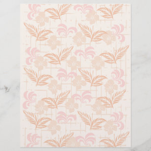 Conception de feuilles de crème