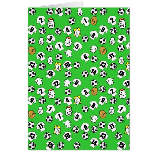 Conception de football avec chemises en blanc (Devant)