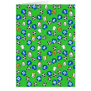 Conception de football avec des maillots en bleu