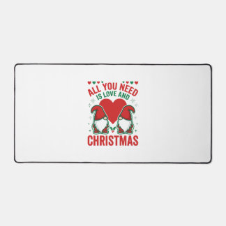 Conception de gnome de Noël amour coeur Santa