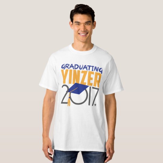 Conception de graduation de T-shirt de Yinzer