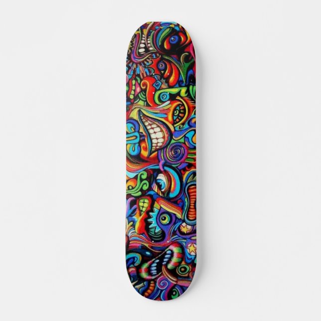 Conception de graffiti Skateboard (Devant)